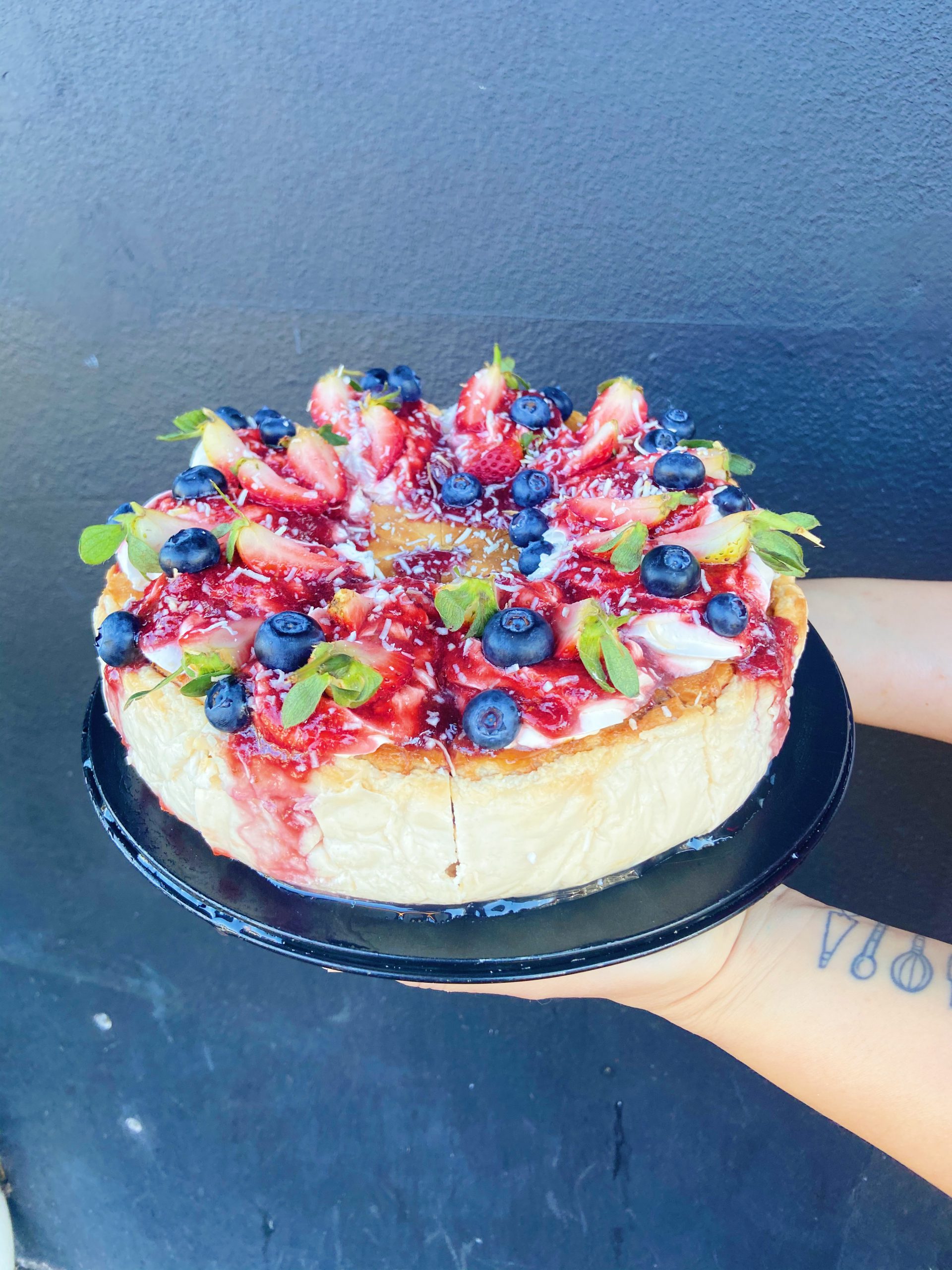 Vegan New York Cheesecake Nutie Donuts