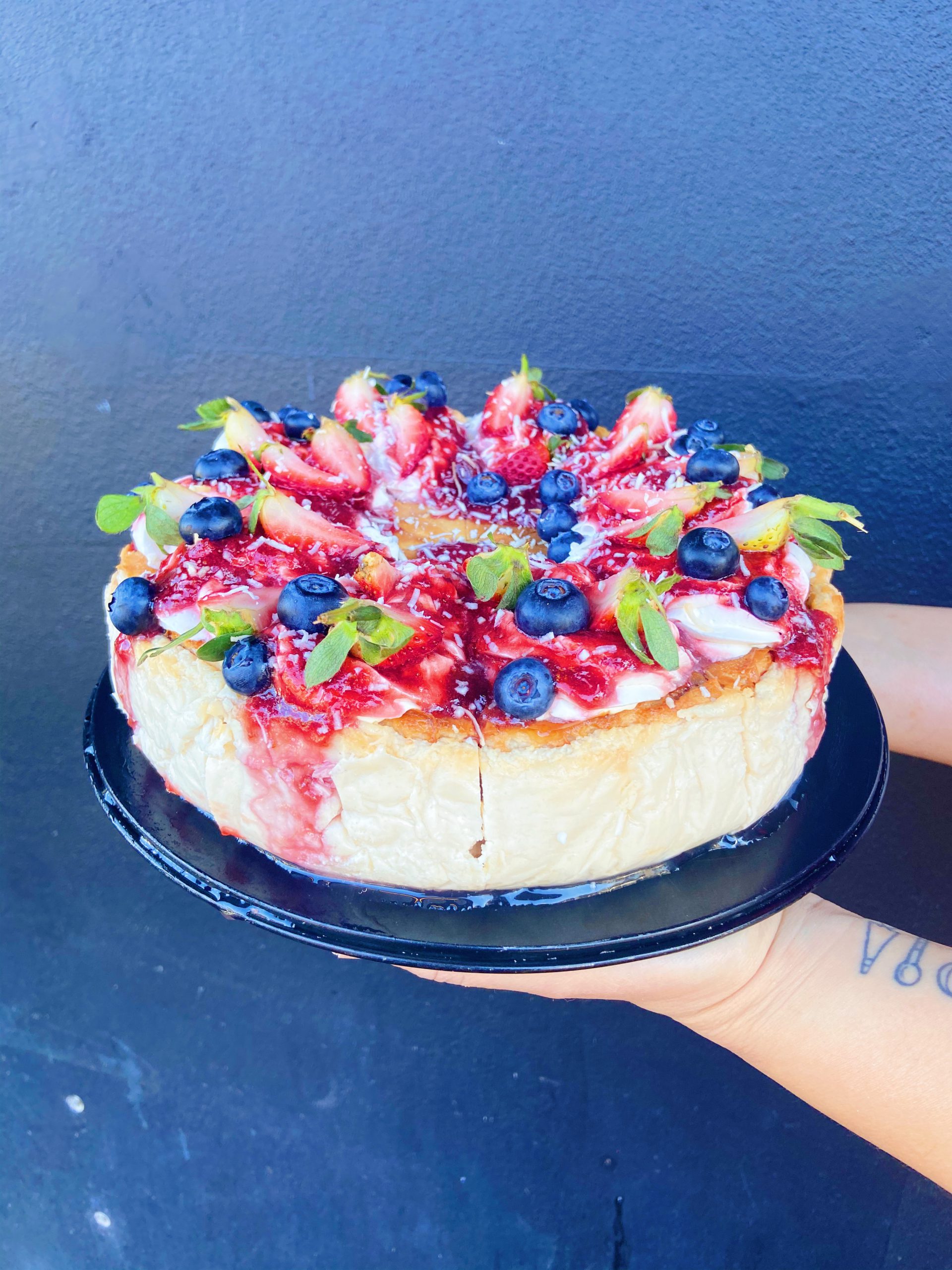 Vegan New York Cheesecake Nutie Donuts